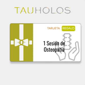 Tarjeta regalo para 1 sesión de Osteopatía